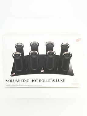 T3 VOLUMIZING HOT ROLLERS LUXE SET 1” Hair Rollers Set of 8 NEW!
